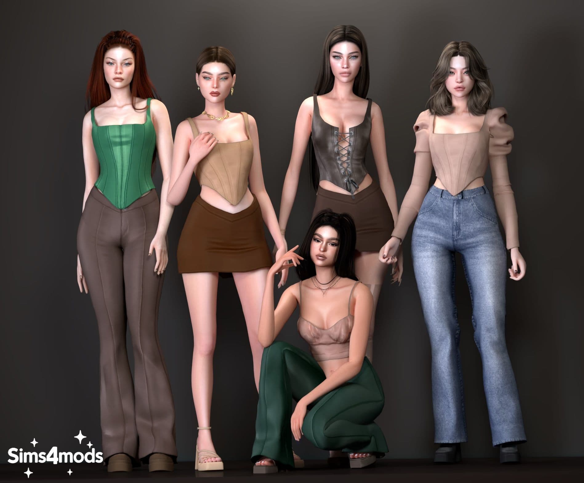 Скриншот мода Сет одежды Marina Collection